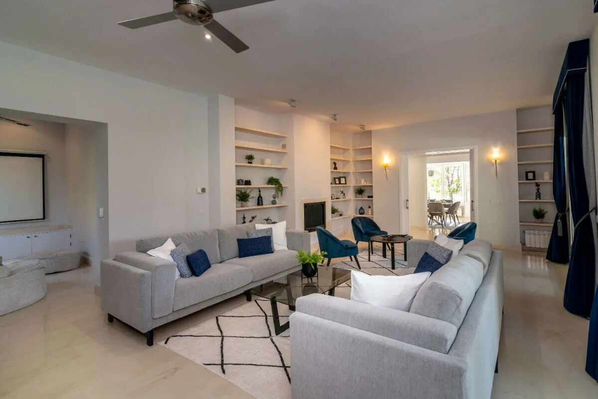 Holiday villa decoration in Guadalmina, Marbella 17