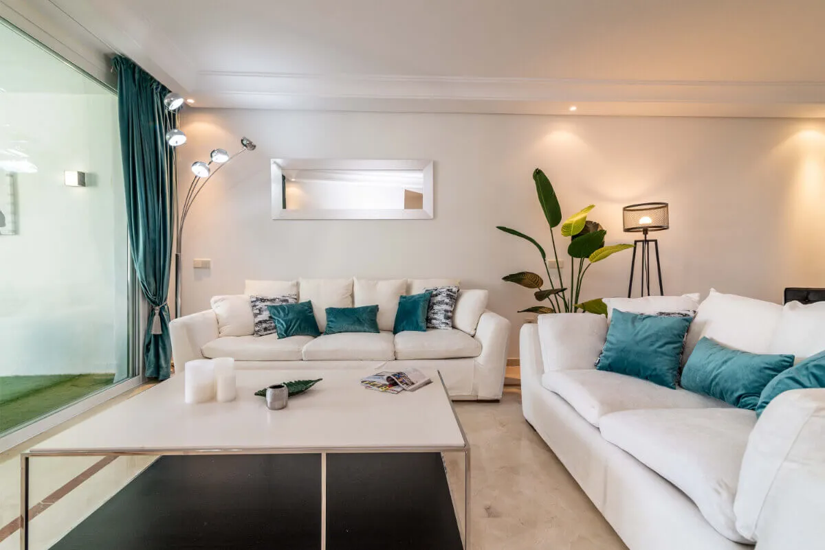 Holiday apartment interior design in Marbella