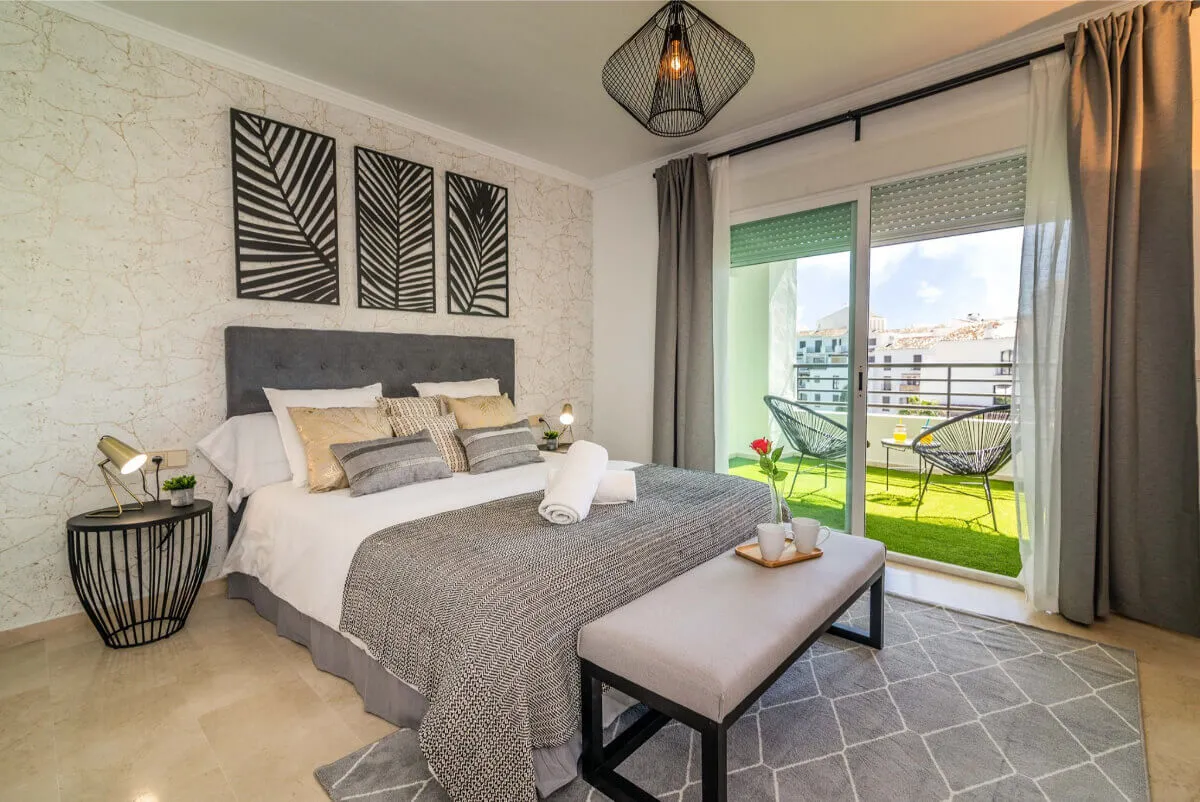 Holiday apartment decoration project in Puerto Banús
