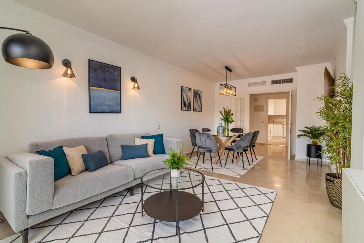 Holiday apartment decoration project in Puerto Banús 6