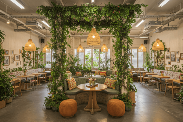 Estudio Interiores Estilo Biofilico 2