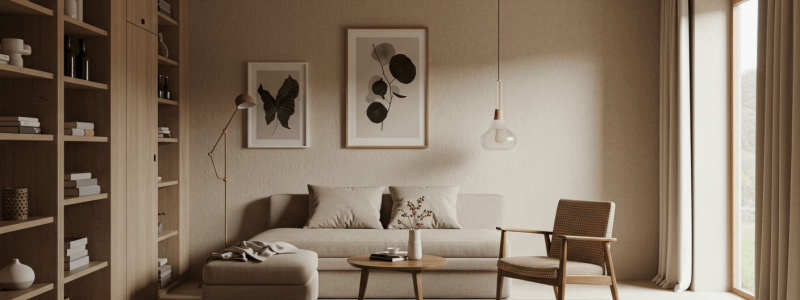 Estudio Interiores Estilo Minimalismo Calido 1